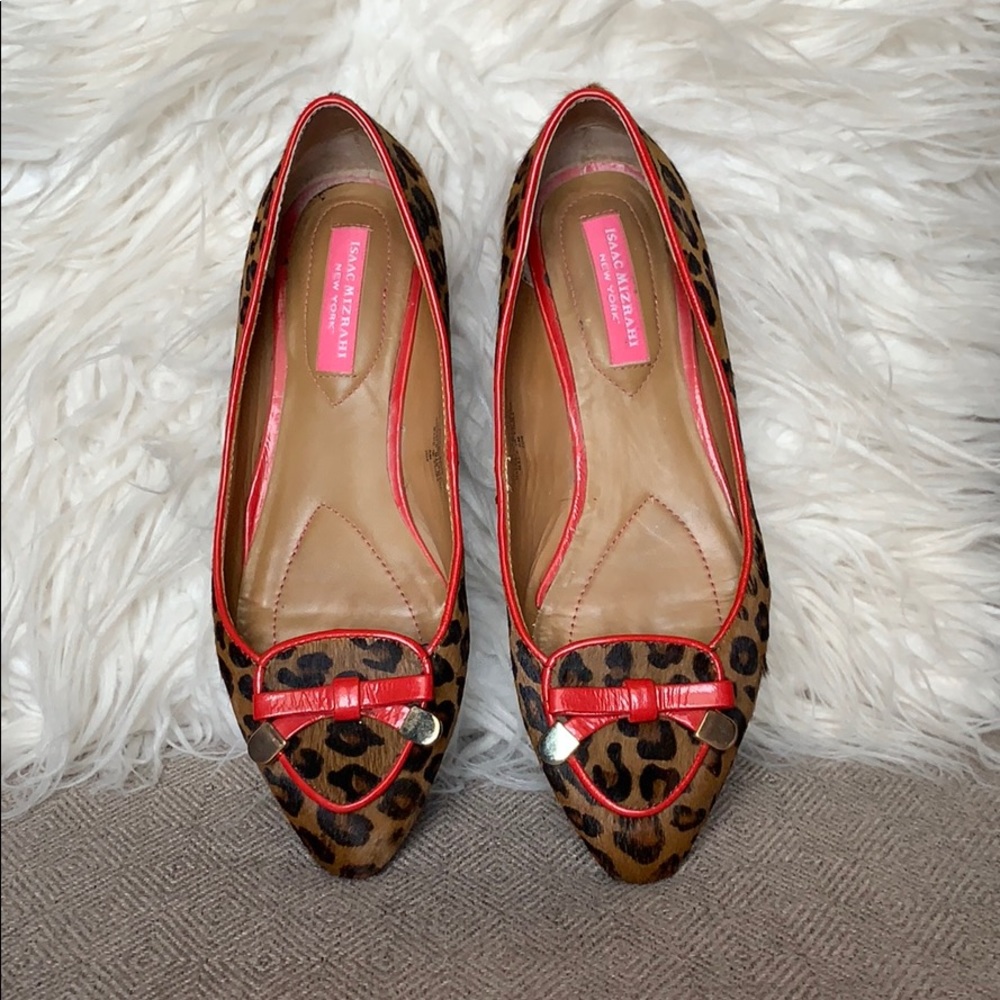 Isaac Mizrahi “Deborahe” Cow Hair Loafers